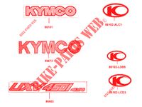 PEGATINAS para Kymco KYMCO UXV 450I 4T EURO 4