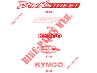 PEGATINAS para Kymco DINK STREET 125 I 4T EURO III