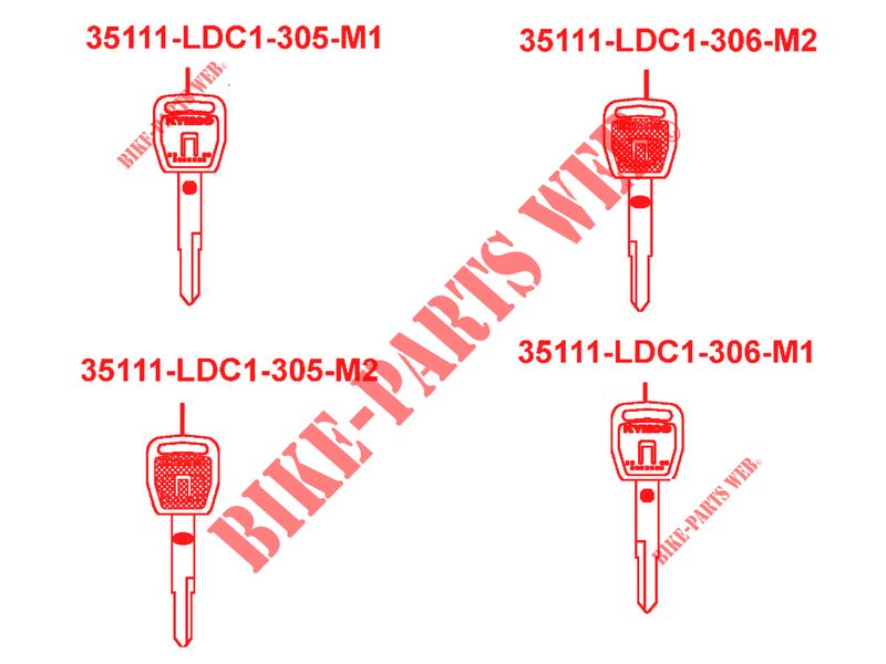 LLAVE MAESTRA para Kymco DINK STREET 125 I ABS 4T EURO III