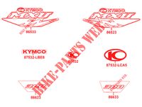 PEGATINAS para Kymco MXU 300 US 4T EURO II