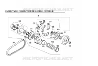 CONJUNTO DE EMBRAGUE / CORREA  50 kymco-motocicleta PEOPLE PEOPLE 50 2T EURO II 20